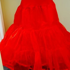 Plus Size Floor Length Crinoline Underskirt